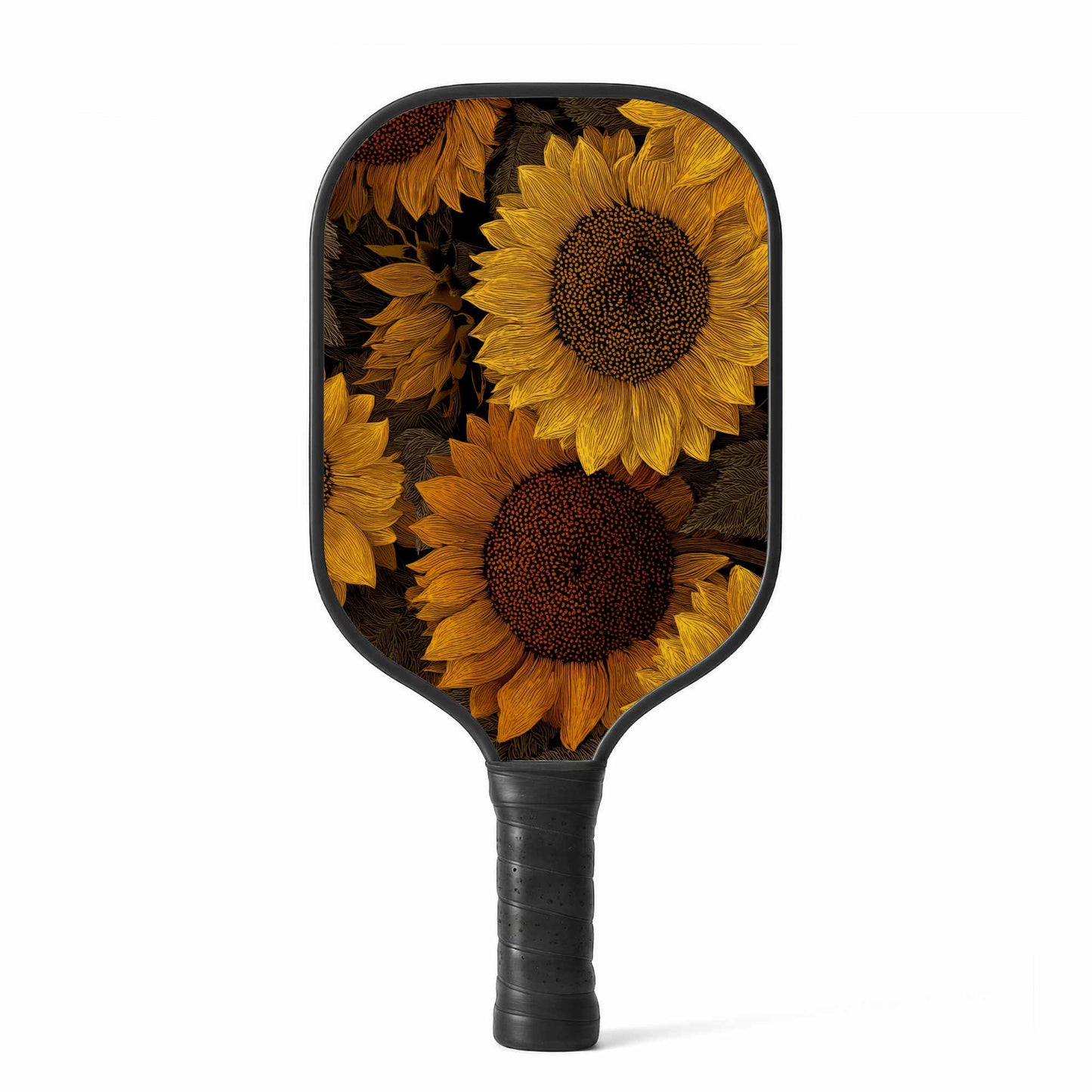 Ensemble de pagaies de pickleball professionnelles Golden Glow Blooms | Équipement sportif