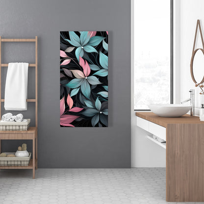 Desaturated flowers - 32"x32" Canvas