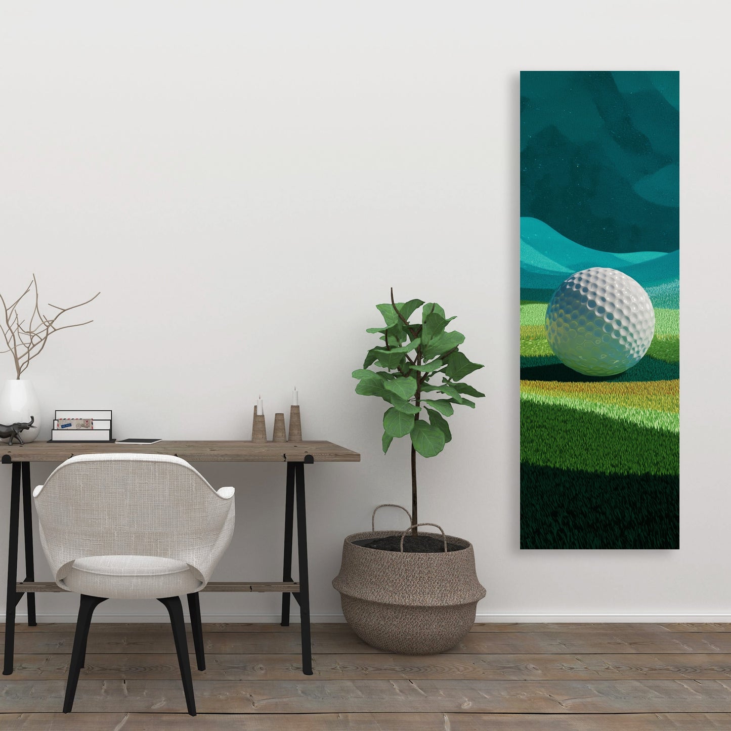 Landing - 32"x32" Canvas