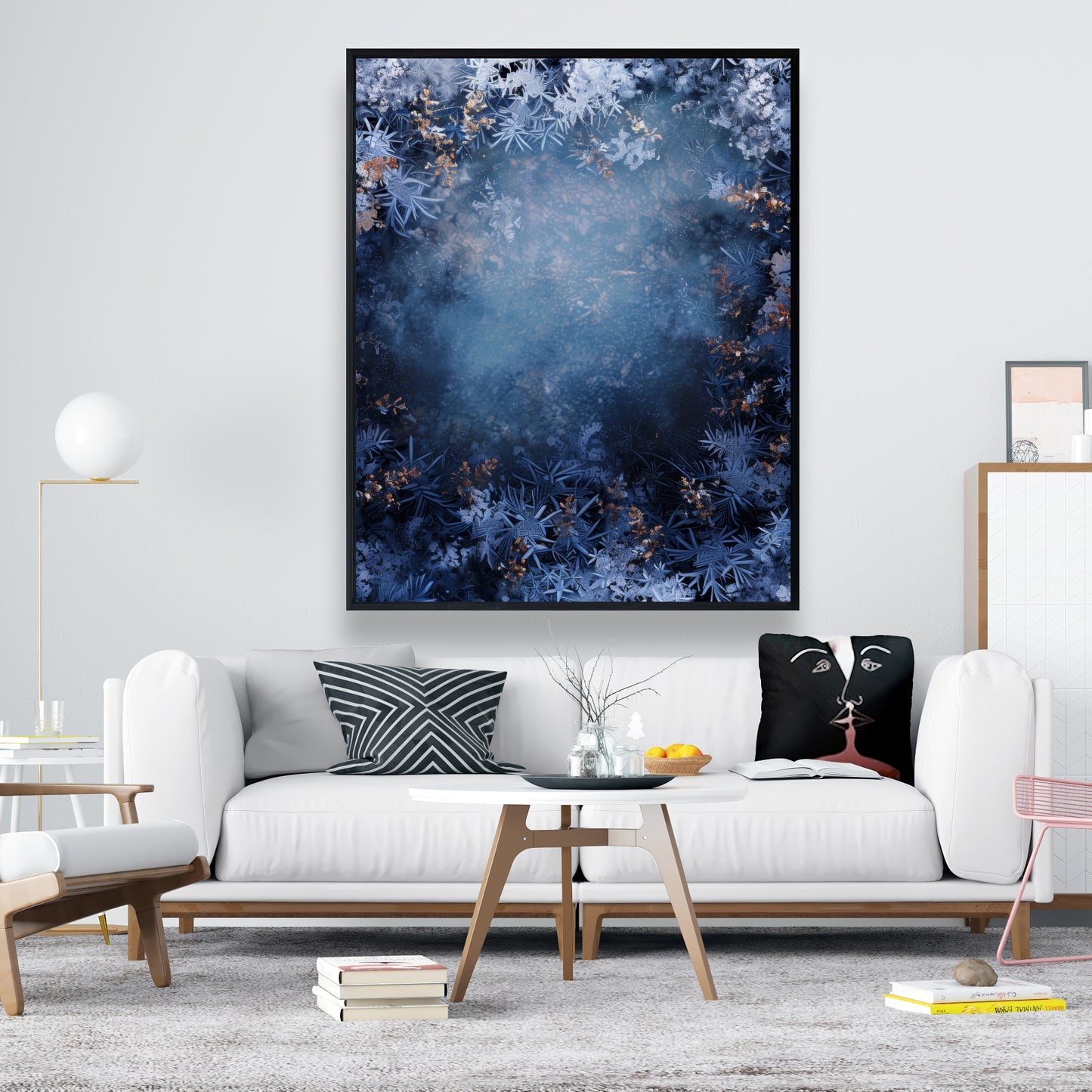Frozen - 36"x36" Framed canvas