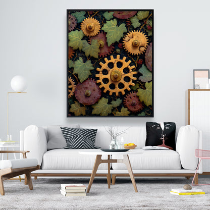 Nature punk - 24"x24" Framed canvas