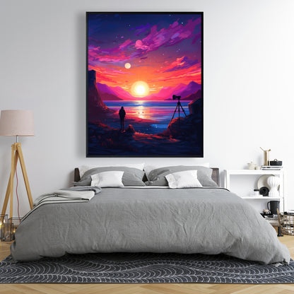 Solitude - 36"x36" Framed canvas