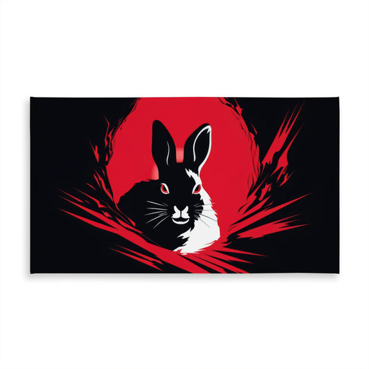 Bad Intentions Black Tablecloth - Indoor Outdoor Home Decor