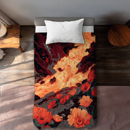 The Big Burn Duvet Cover | Stylish Home Decor Bedding
