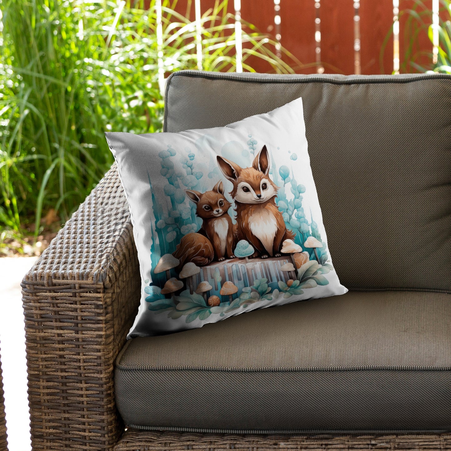 Two pals - Throw Pillow