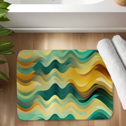 Rich by design - Gold Bath Mat for Elegant Home Decor