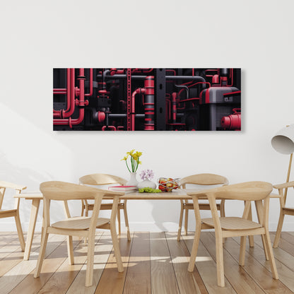 Machinery - 32"x32" Canvas
