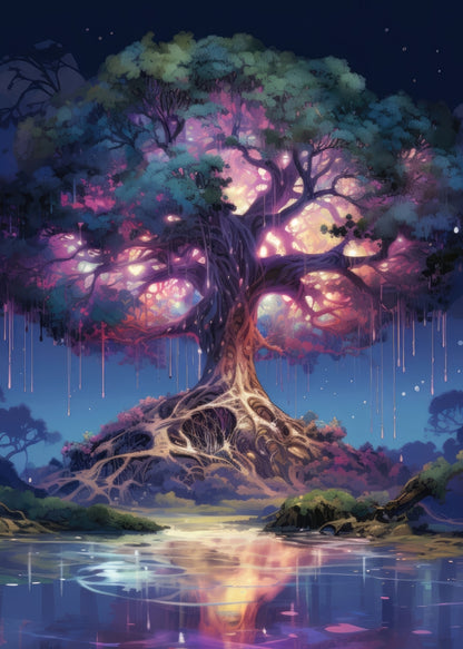 The Power of Nature Blue Bath Mat | Home Decor Essential