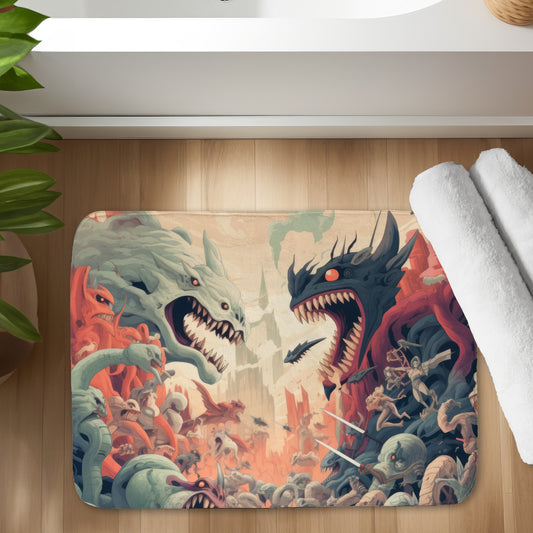 Ultimate Fight Pink Bath Mat | Stylish Home Decor Accessory