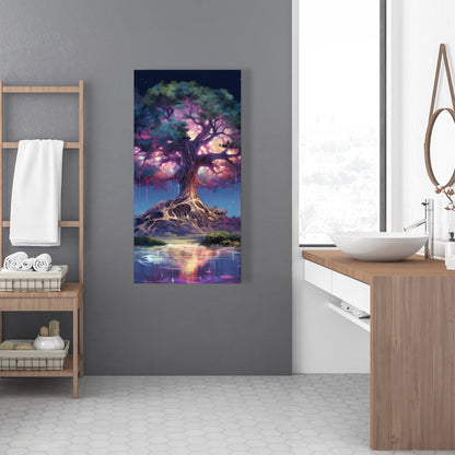 The Power of Nature - Blue Canvas Wall Art for Home Decor