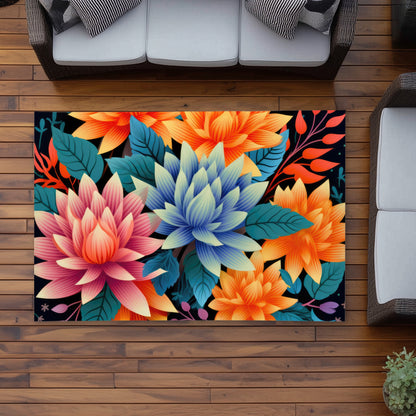 Tapis d'extérieur Color Bouquet | Élégant accent de décoration intérieure