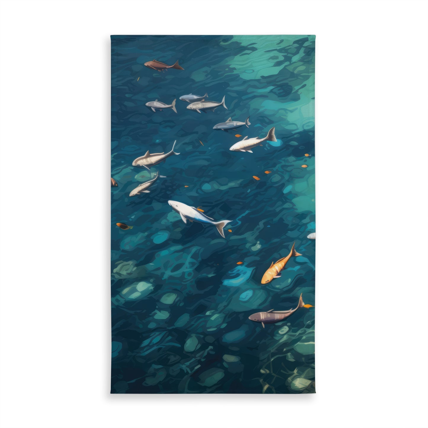 Nappe Swim Ahead - Articles de décoration essentiels pour l'intérieur et l'extérieur