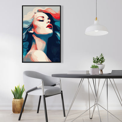 Beauty at its purest - 36"x36" Framed canvas