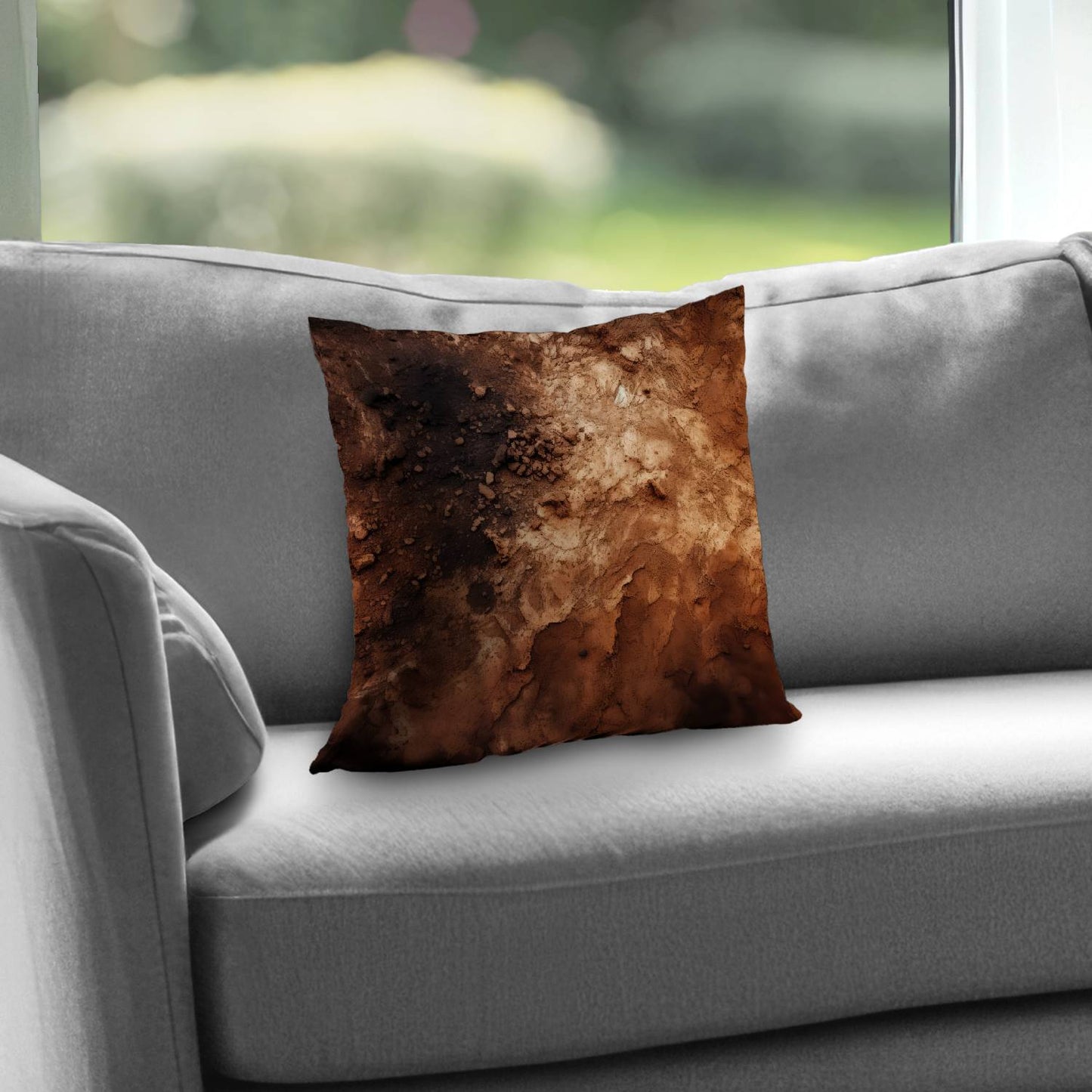 Rusty - Throw pillow - Print on demand