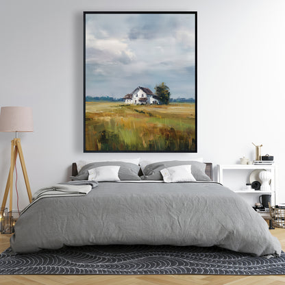 Marsh - 24"x24" Framed canvas