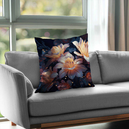 Pixie flowers Poly Twill Throw Pillow | Home Decor Accent