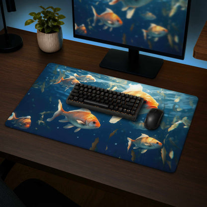 Free Flow Desk Mat - Stylish Home Decor, Smooth Surface