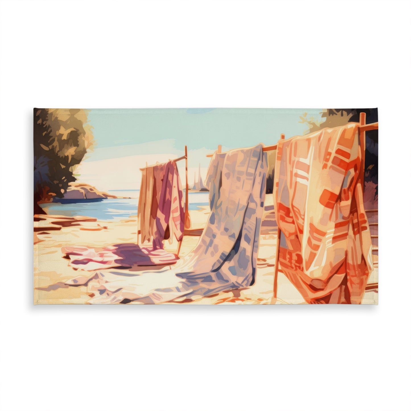 Nappe intérieure/extérieure Warm Sands | Décoration d'intérieur élégante