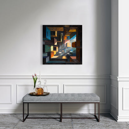 Boxed up - 24"x24" Canvas