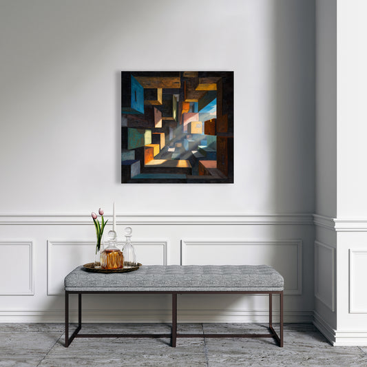 Boxed up - 24"x24" Canvas