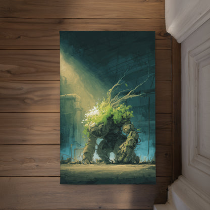 The Golem Green Indoor Outdoor Door Mat | Home Decor Accent