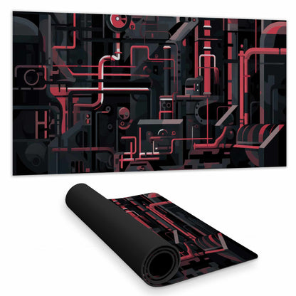 Industrial Empire Desk Mat - Stylish Home Decor Essential