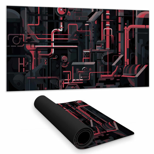 Industrial Empire Desk Mat - Stylish Home Decor Essential