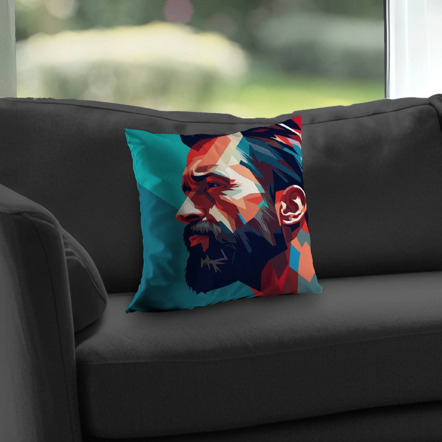 Hopeful - Throw pillow - Print on demand