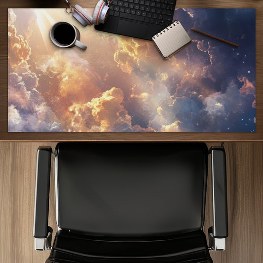 Piercing light - Desk Mat