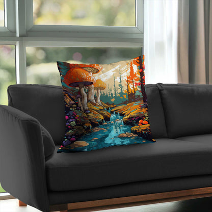 Wisdom inbound Orange Poly Twill Throw Pillow Insert | Decor