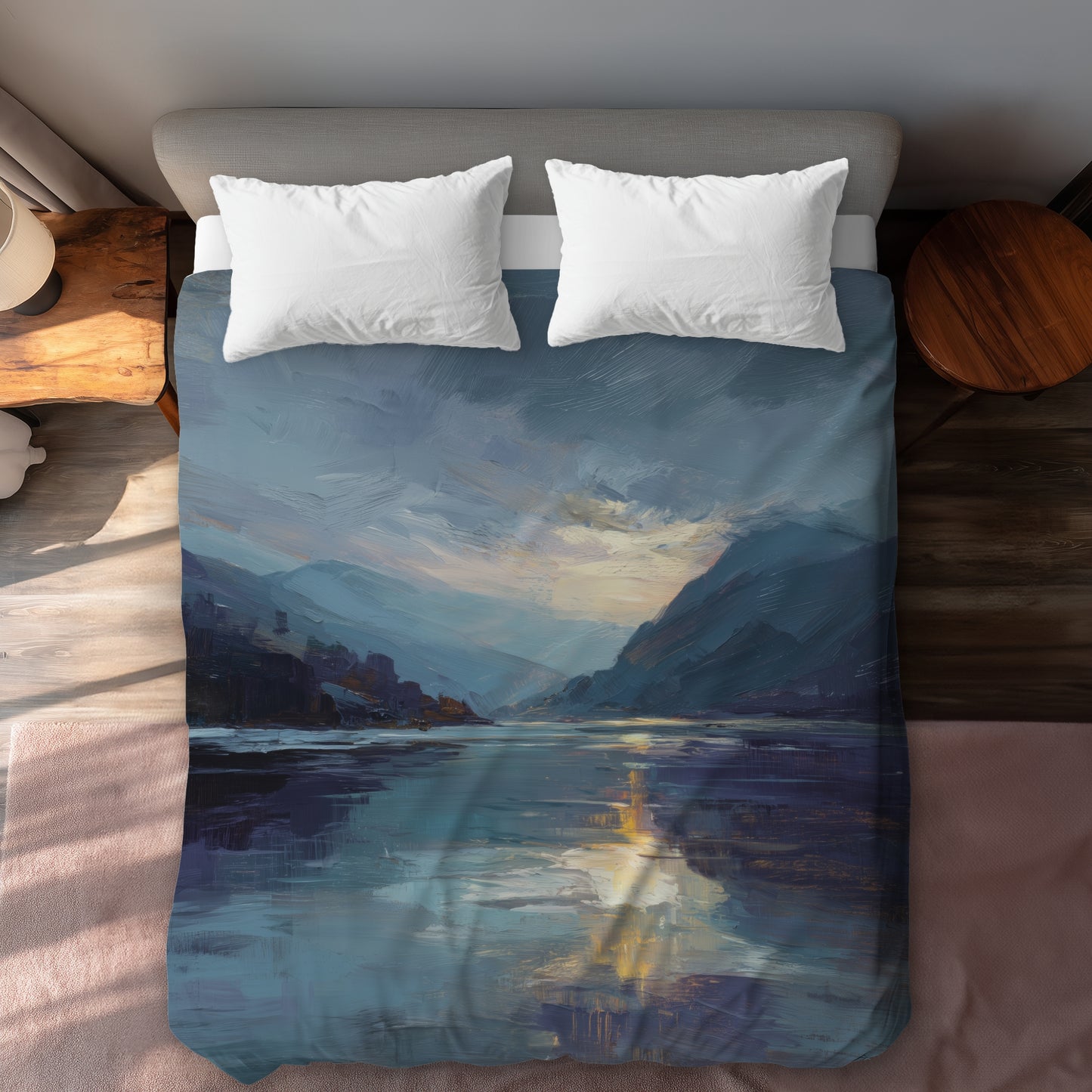 Obscure Purple Duvet Cover | Elegant Home Decor Accent