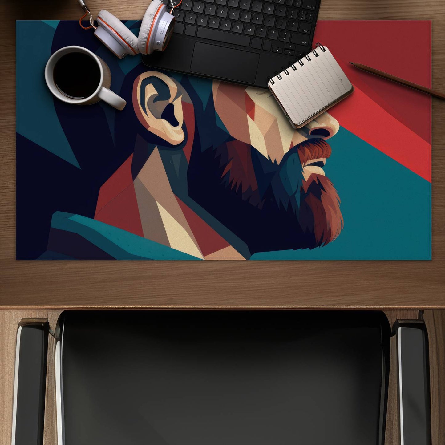 Courageous - Desk Mat