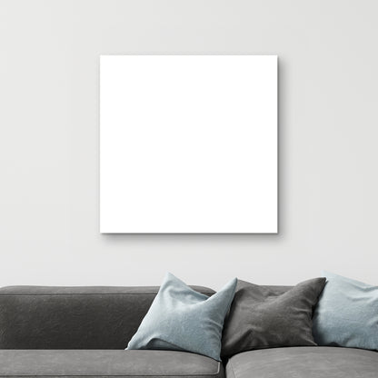 Pure white - 32"x32" Canvas