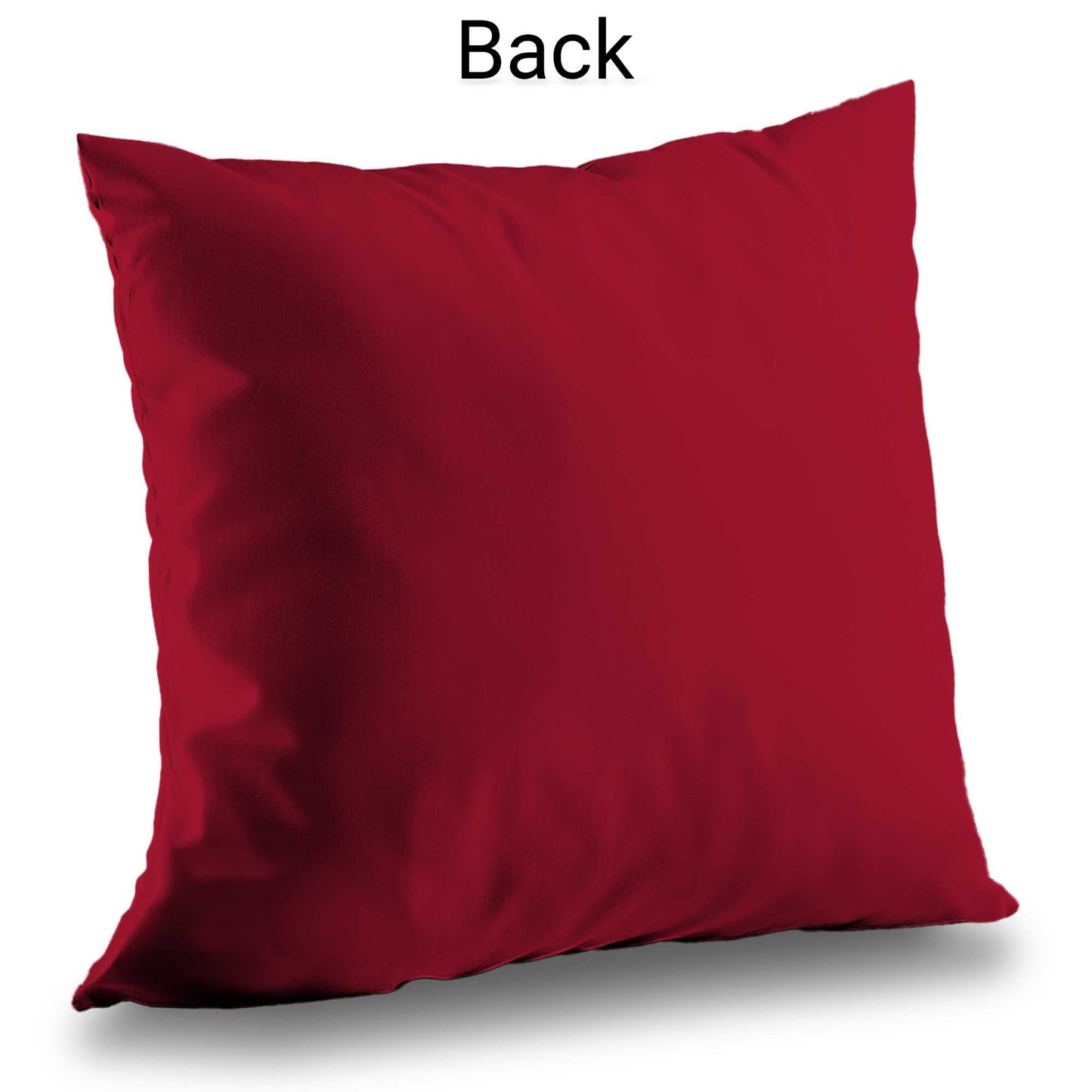 Coussin décoratif en sergé de polyester à motifs de bandes dessinées - Accessoire de décoration élégant pour la maison