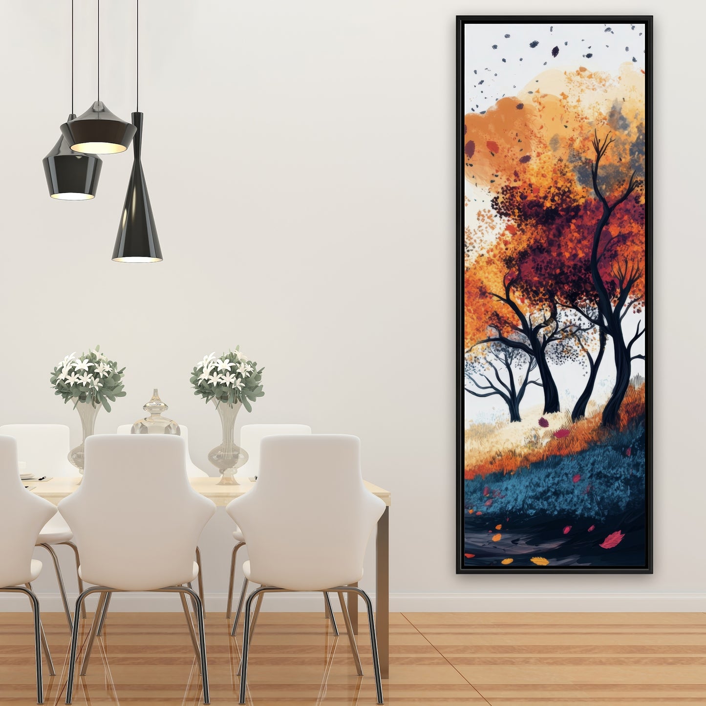 Cool weather - 36"x36" Framed canvas