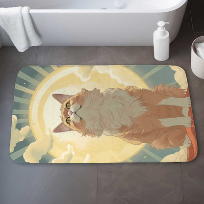 Tapis de bain « Miaou » – Accessoire de décoration intérieure élégant