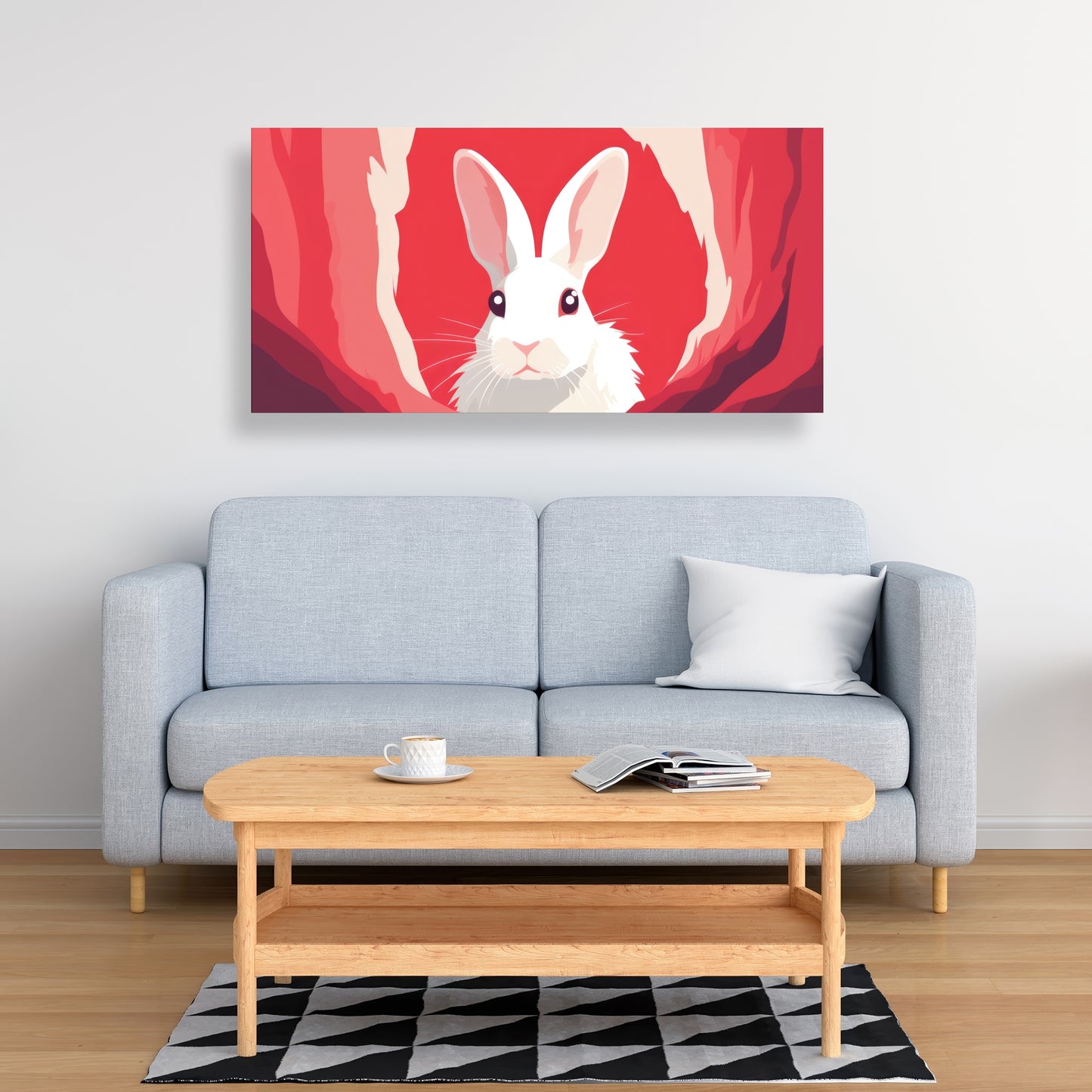 Looking out - 32"x32" Canvas