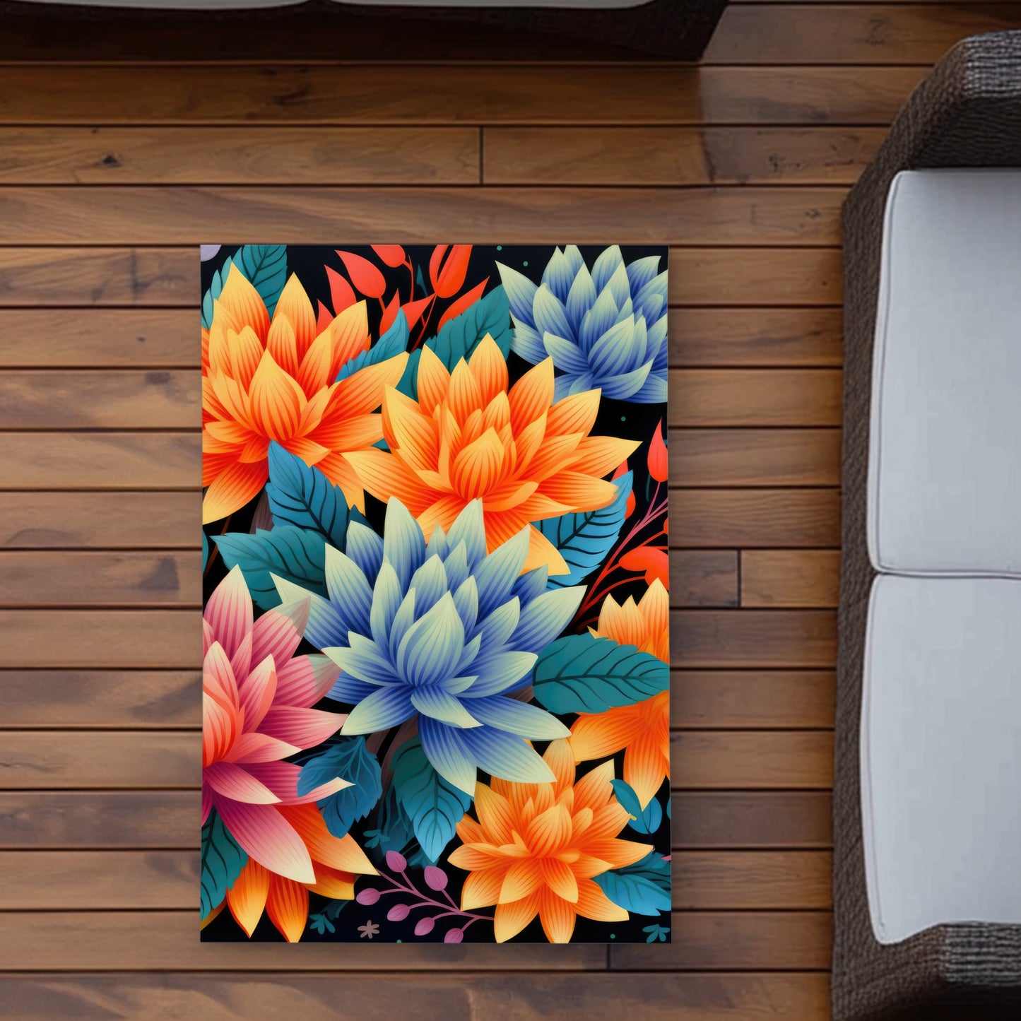 Tapis d'extérieur Color Bouquet | Élégant accent de décoration intérieure