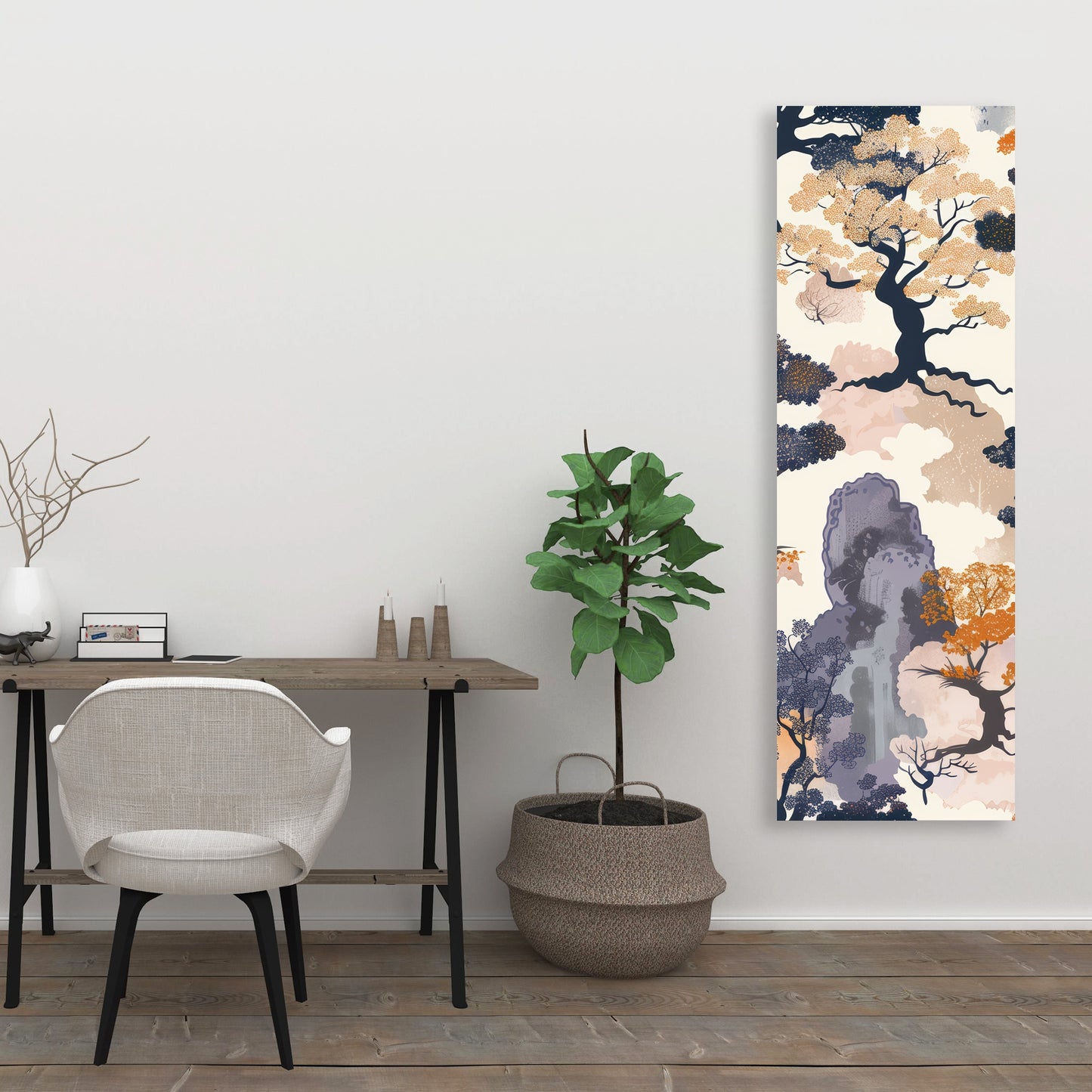 Voidless Beige Canvas for Home Decor - Stylish Wall Art