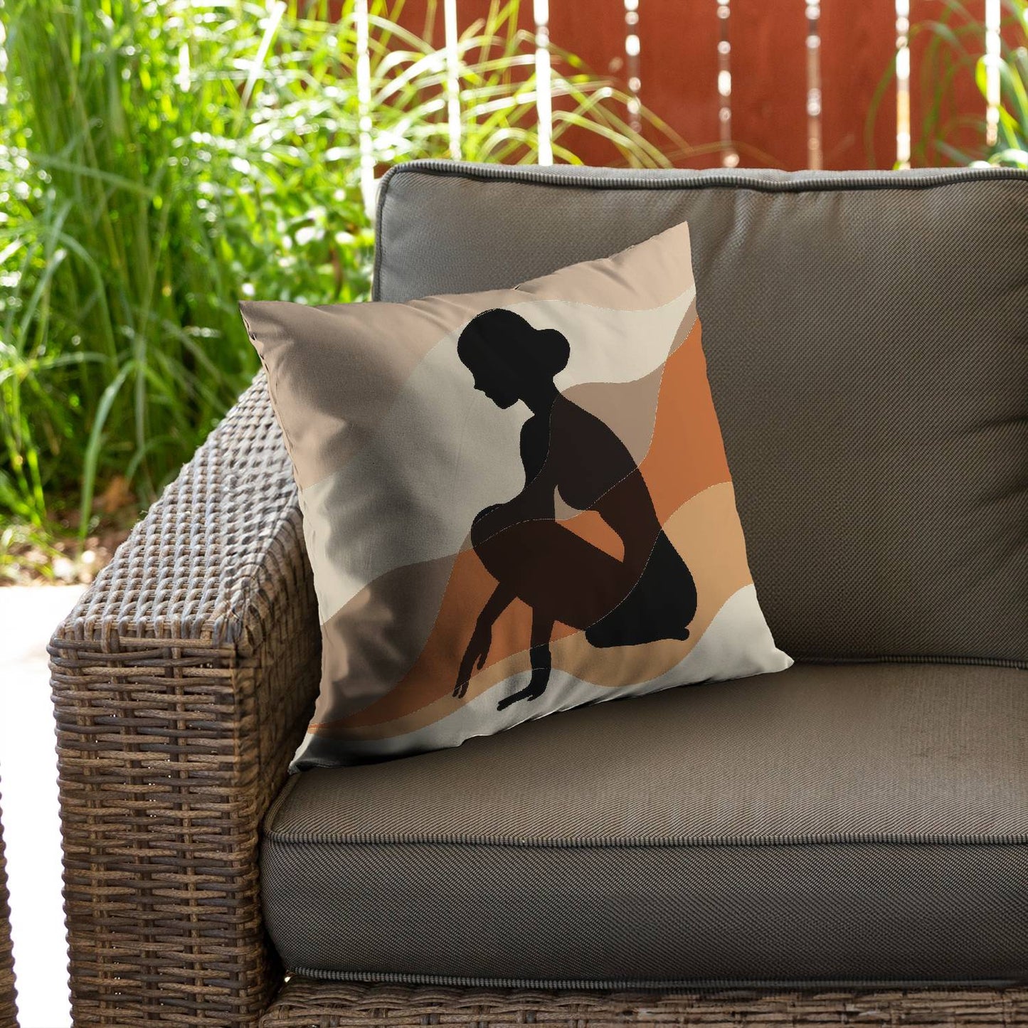 Mindfulness - Throw pillow - Print on demand