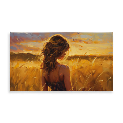 Warm field - Tablecloth