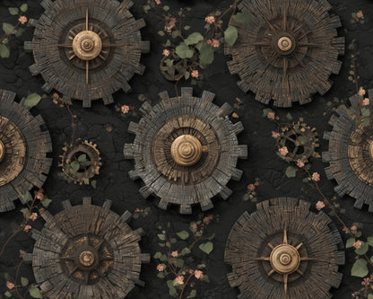 Cog pattern - 14"x18" Polyester Placemat