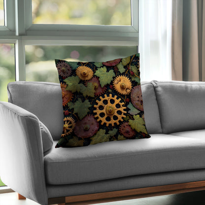 Nature punk Poly Twill Throw Pillow - Stylish Home Decor