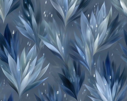 Icy Leaves Braided Placemat for Stylish Home Decor