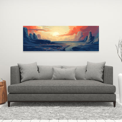 Finally light - 32"x32" Canvas
