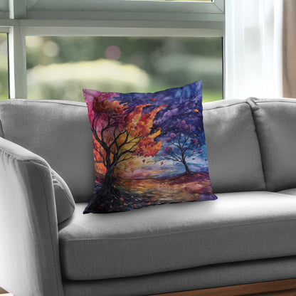 Before the storm Poly Twill Throw Pillow - Home Decor Accent