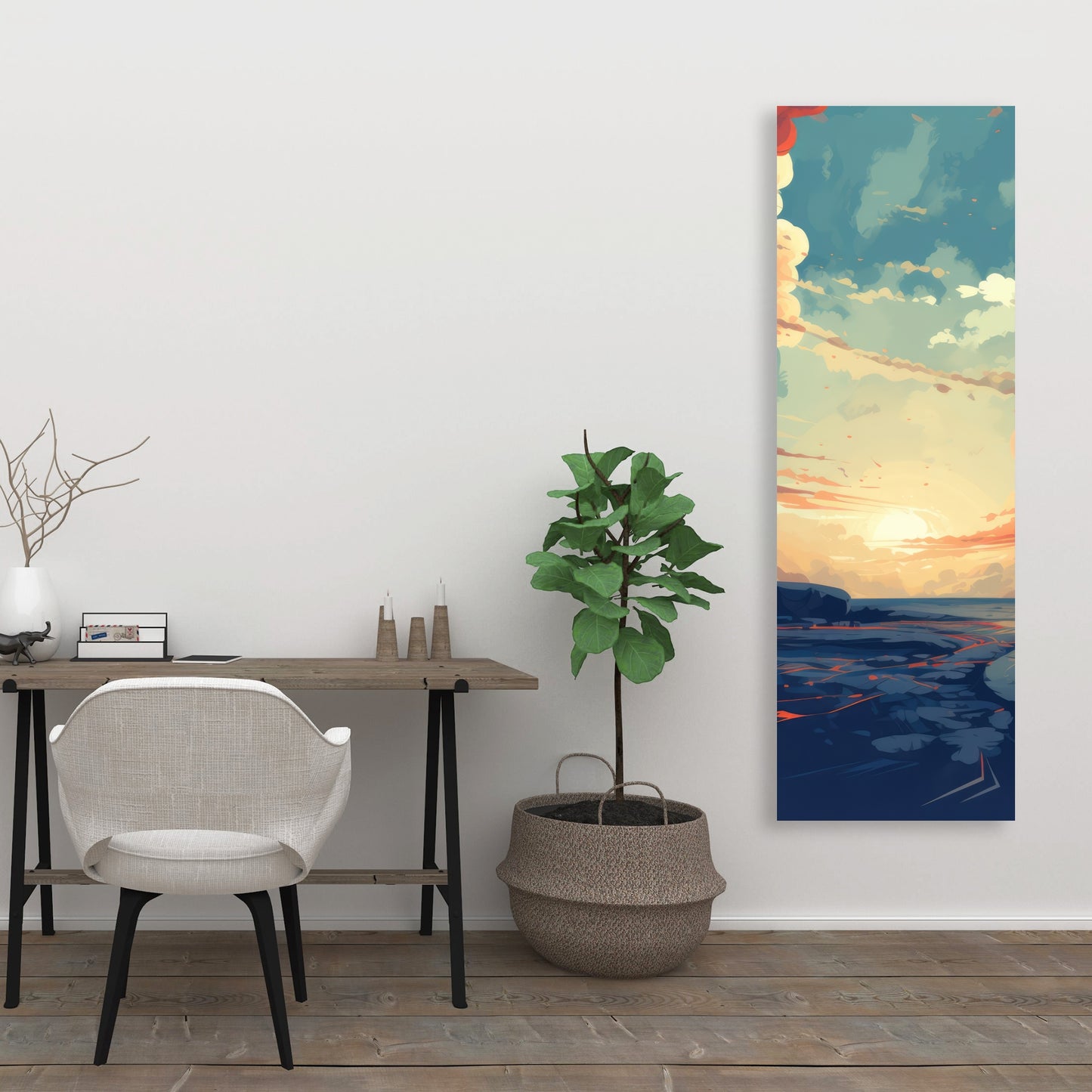 Finally light - 32"x32" Canvas