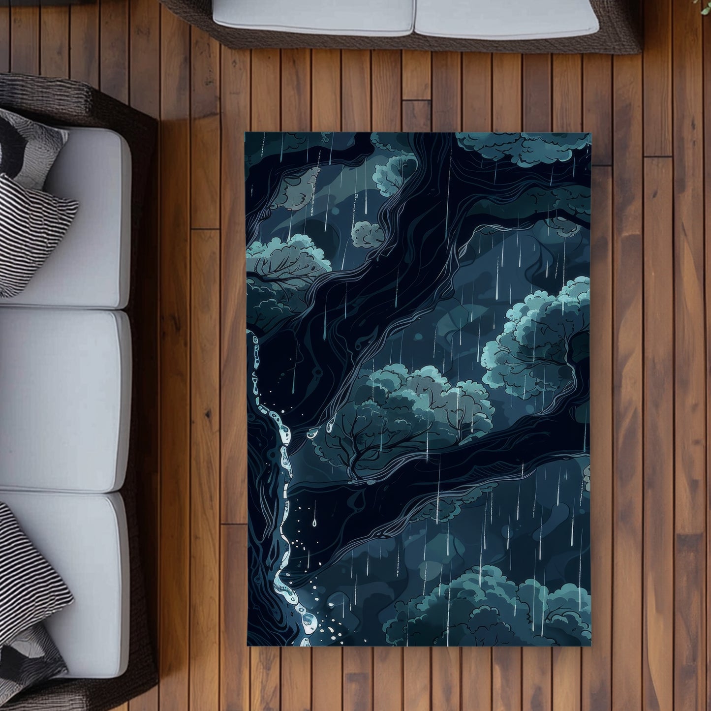 Tapis d'extérieur Canopy | Décoration élégante pour les patios