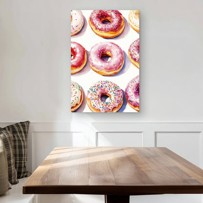 Yummy Pink Metal Print - Stylish Home Decor Accent