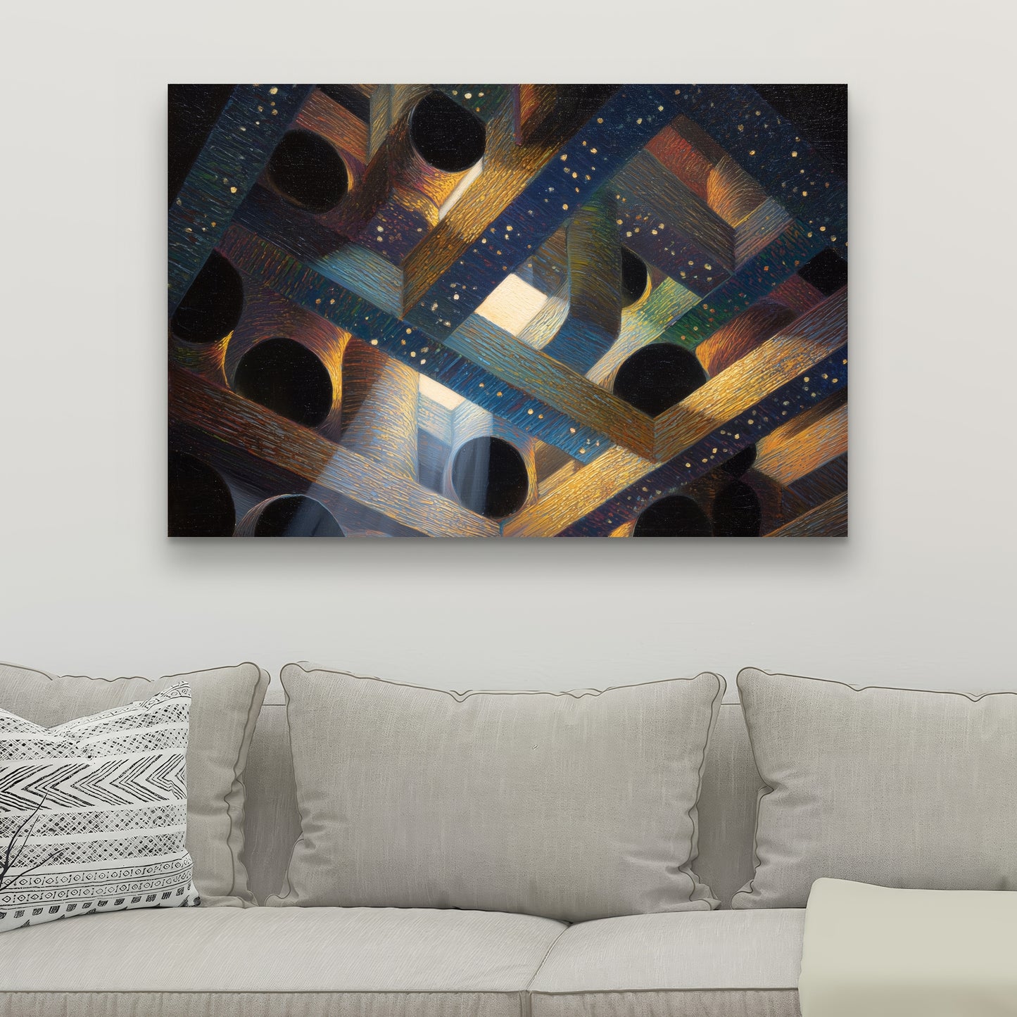 Pipe dream - 24"x24" Canvas